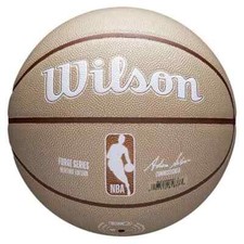 Wilson NBA Official Forge Plus Heritage Ball Indoor Outdoor Basketball Tan 7