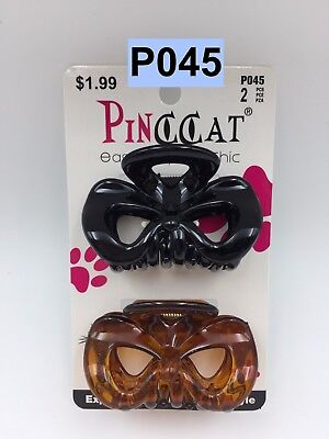 PINCCAT 2 COUNT BUTTERFLY HAIR CLAMPS CLIPS # P045