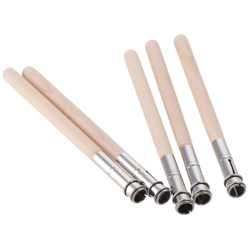 Extensor de lápiz de madera de aluminio soporte para bolígrafo de metal herramienta de escritura para trabajadores oficina