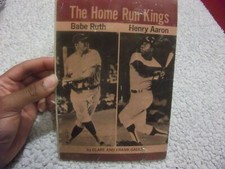 MLB Baseball The Home Run Kings - Babe Ruth & Henry Aaron Book -1974 -79 pages