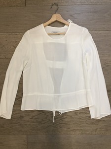 sandro peplum top