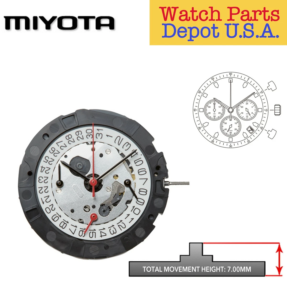 Cronografo shop os20 miyota