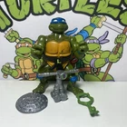 HEAD DROPPIN’ LEO TMNT Vintage 1991 Leonardo Complete Figure Playmates 745 F2