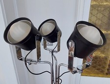 Lampada da pavimento fine anni 60 - 3 Luci Piantana Vintage Modernariato