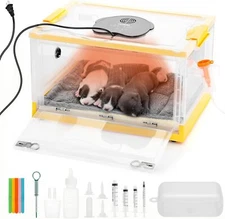 TURBRO Puppy and Kitten Incubator, Advanced Care System with Precise Heating