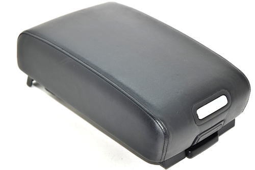 ๐ 2006-2008 Infiniti FX35 Black Center Console Leather Armrest Lid Storage OEM