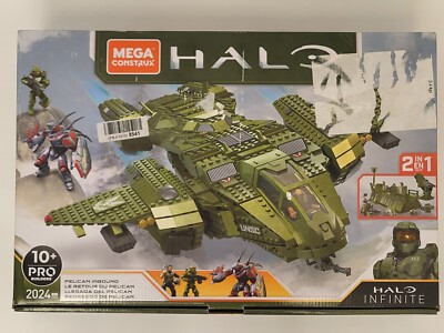 Zestaw Klocków Mega Construx Halo Infinite GNB28. Zabawka konstrukcyjna 2w1.