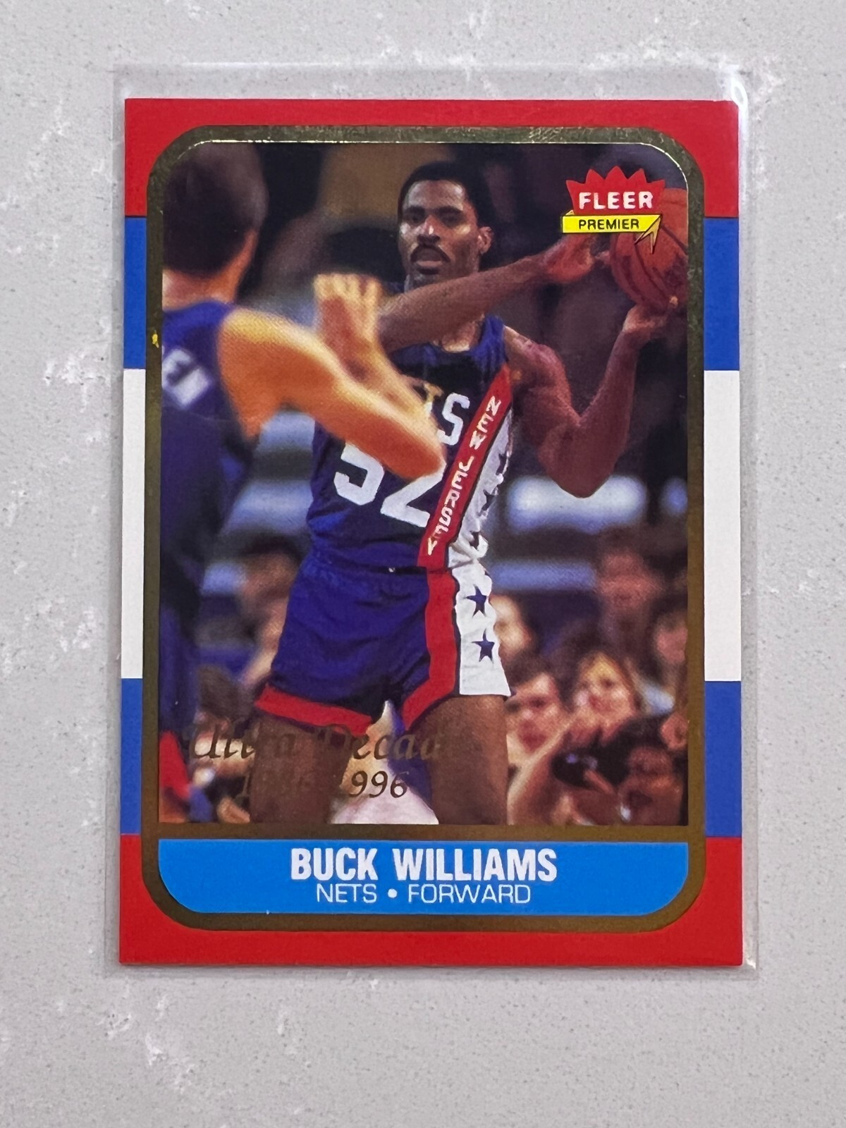 1996-97 Fleer Ultra Premiere Ultra Decade 1986 Reprints Buck Williams #U-10
