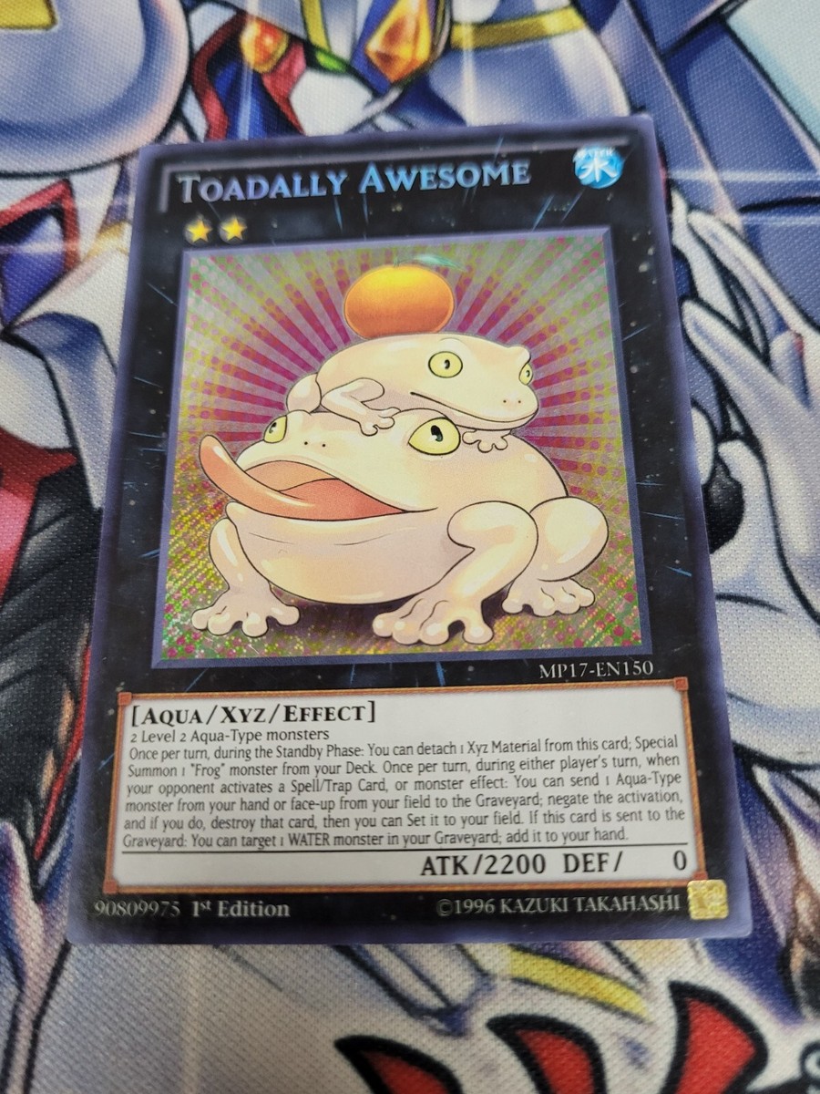 Yu-Gi-Oh! Toadally Awesome (MP17-EN150) - Secret Rare 1st Edition Card From 2017 Mega-Tin Pack - View #11