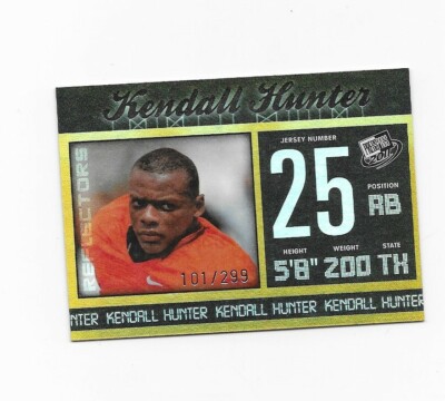 2011 Press Pass Reflectors #32 Kendall Hunter