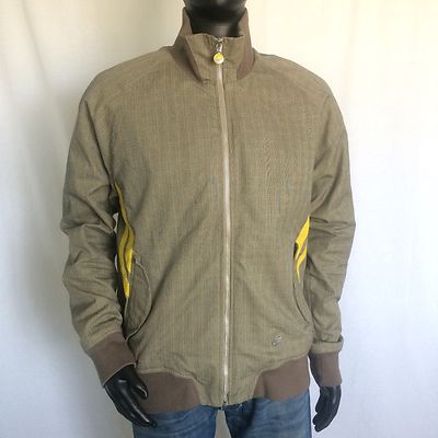 Nike Mens Zip Up Athletic Inspired Fashion Winter Bomber Jacket Size Large L