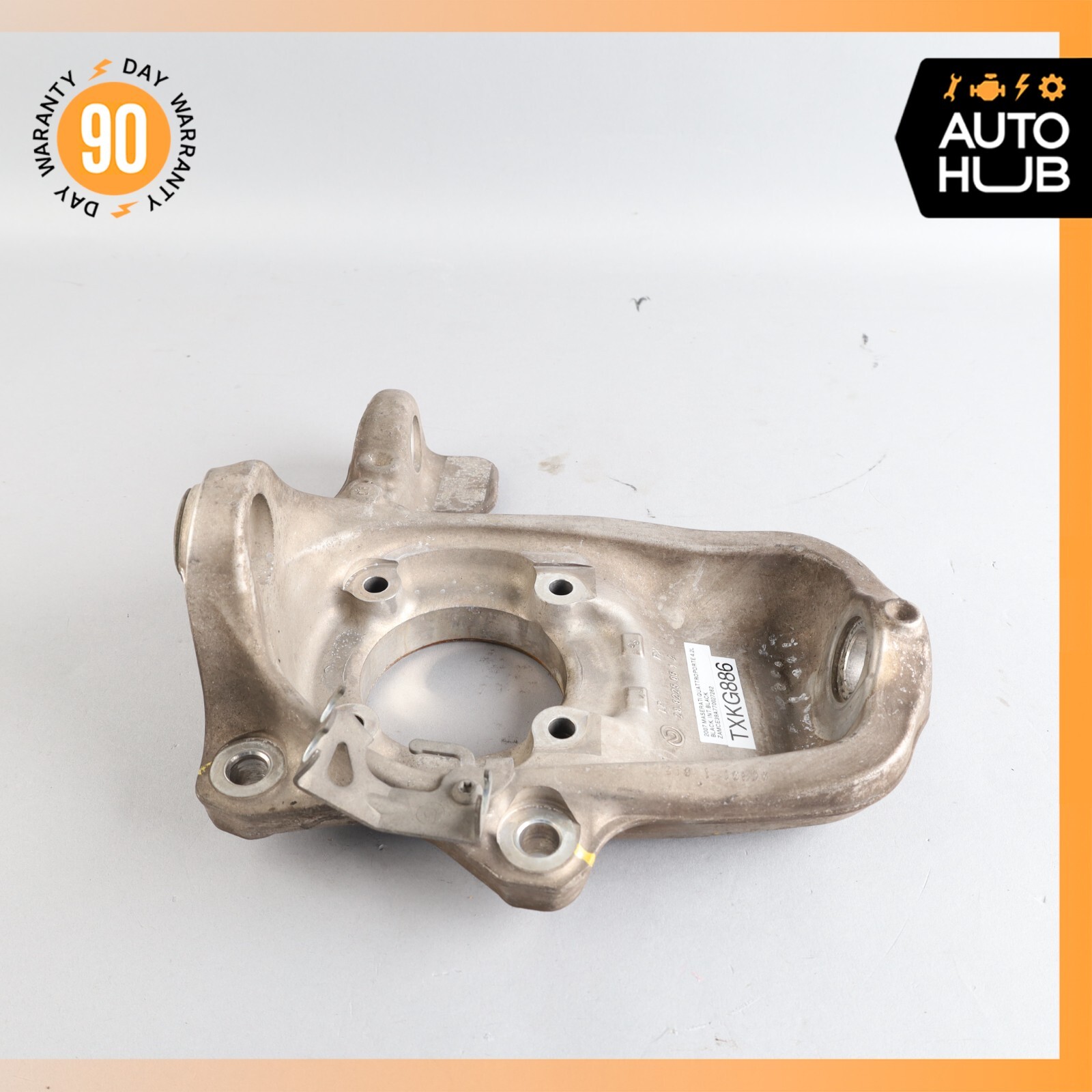 03-08 Maserati Quattroporte M139 Front Left Side Spindle Knuckle Hub OEM 51k