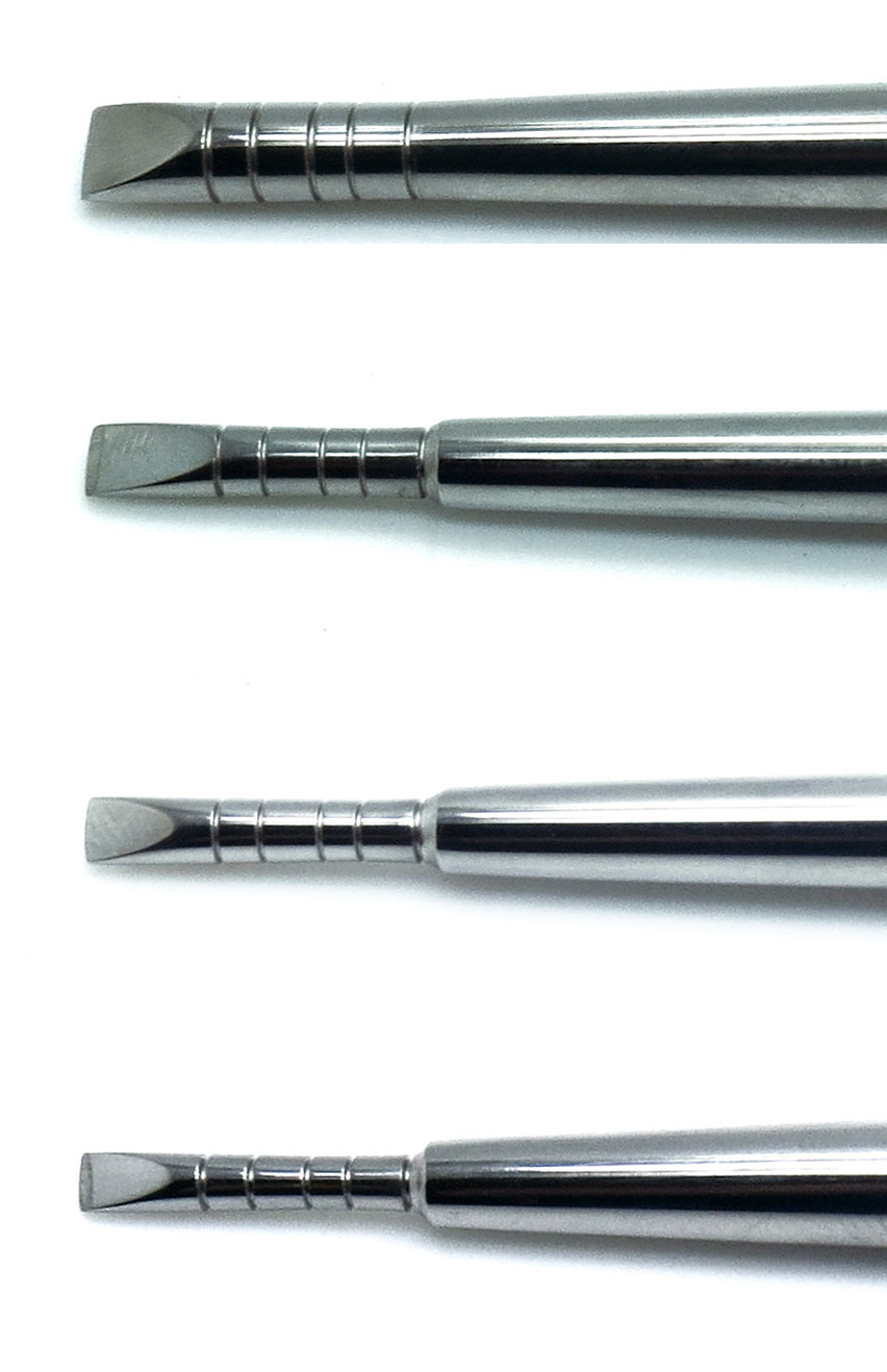 5 Pcs Premium Dental Ridge Chisels & Mallet Surgical Extracting Tools