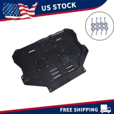 Engine Splash Shield For Ford Escape 2013-2019 Auto Under Guards Mudguards Black