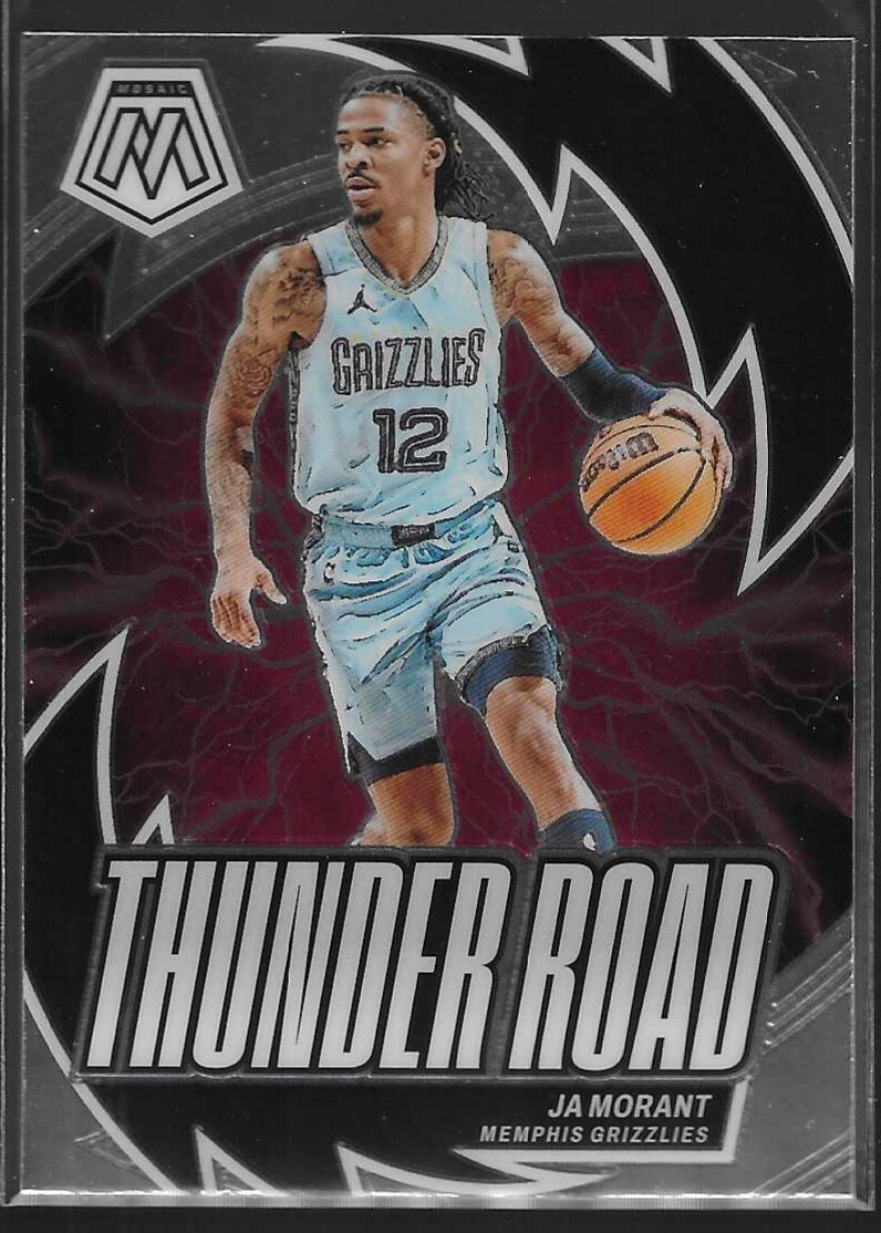 JA3 ジャモラント　27センチ 2023-24 Panini Mosaic Thunder Road #3 Ja Morant Grizzlies | eBay