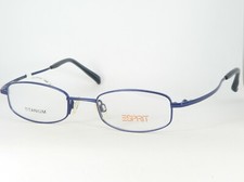 ESPRIT 9143 COLOR-043 BLUE EYEGLASSES GLASSES TITANIUM FRAME 47-20-135mm