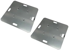 Two 26"x26" Base Plates For 12x12 Square Aluminum Trussing 2" Tube 290mm.x290mm.