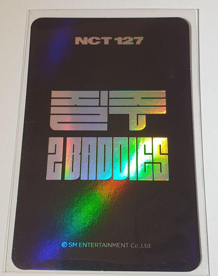 NCT 127 MARK 2 Baddies 질주 Lucky Draw Official Special Card