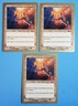 3x Erase Instant Plains World Championship Decks Brussels 2000 Mtg Magic Card SB