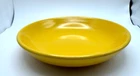 RARE - Vintage Bauer Pottery Yellow 7.5" Soup Plate Ring - EXCELLENT CONDITION