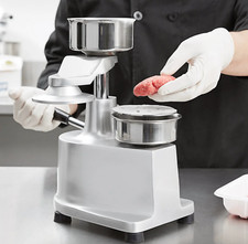 Heavy-Duty Commercial 1/2 lb Hamburger Burger 5" Patty Molding Press with Handle