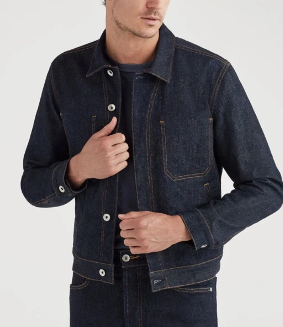 MODERN TRUCKER JACKET IN RINSE Size Small