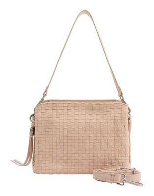 FREDsBRUDER Weave Harmony Midi Hobo Bag Schultertasche Tasche Stone Neu