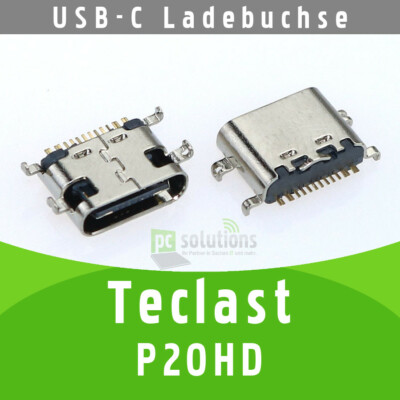   Teclast P20HD Micro USB-C DC Buchse Ladebuchse Socket Port Connector Anschluss
