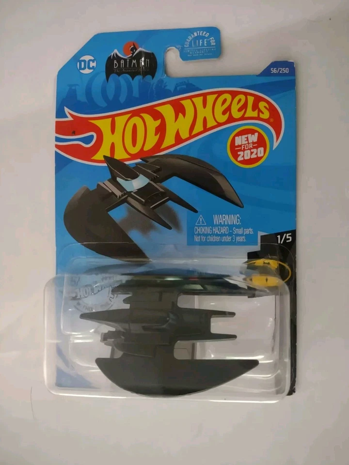 2017 Hot Wheels BATMAN Batplane Mattel DC Comics - Image 3 of 4