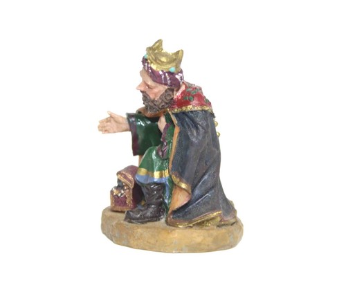 Grandeur Noel Bethlehem Nativity Set 2 1/4" Replacement Wiseman with Gifts - Picture 2 of 5