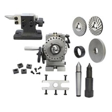 BS-0 Semi Universal Dividing Head Spindle Tail Stock Milling Mill Set