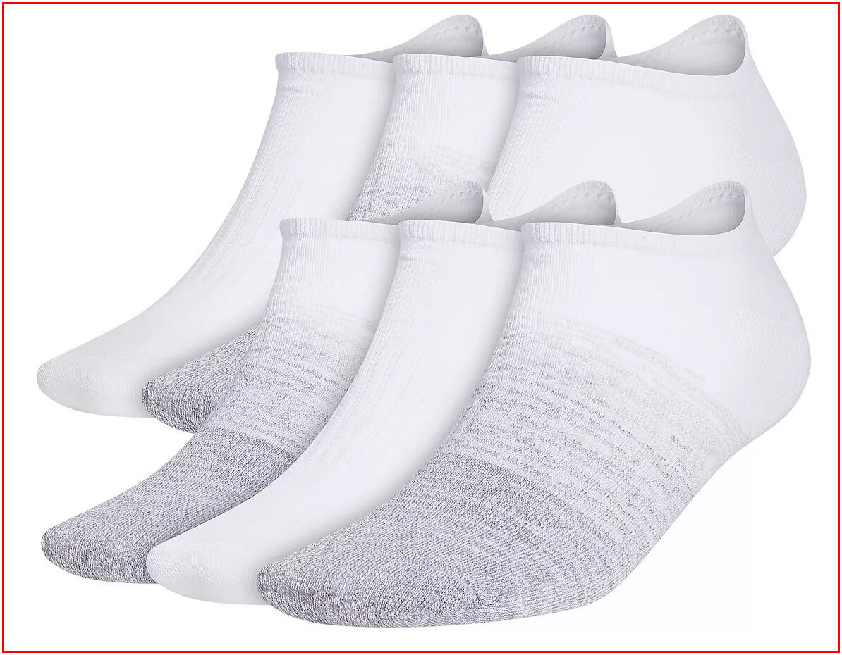 adidas men's superlite no show socks