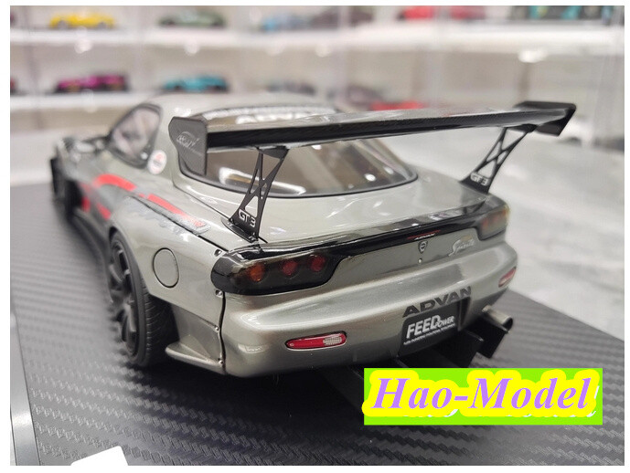 IG 1:18 Mazda RX7 GT3 FD3S FEED Afflux Resin Model Car Diecast Hobby Collection