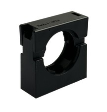 Black Plastic Conduit Fittings - Fixing Stents and Connectors and Glands