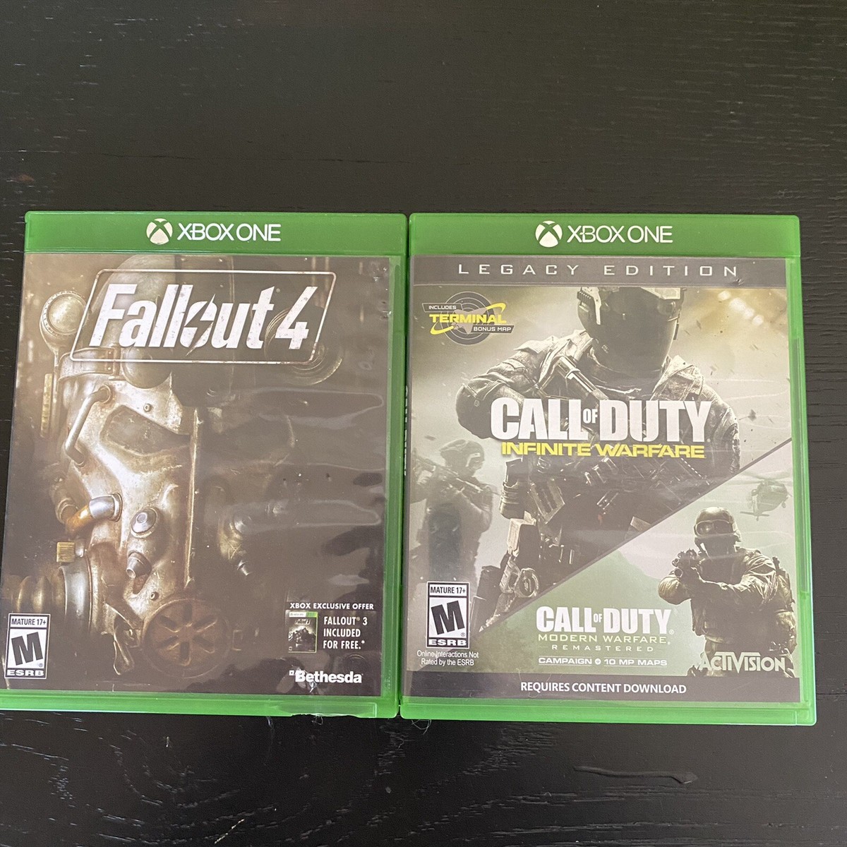 Call of Duty: Infinite Warfare -- Legacy Edition Fallout XBOX ONE Games  Lot