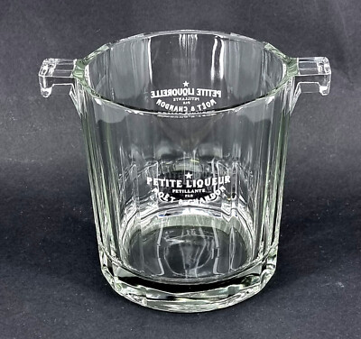Kristallglas Eiskübel Champagnerkühler Petite Liquorelle Moet Chandon mit Logo