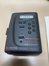 Very Rare Vintage Memorex MR 3400 Cassette Player Walkman Fm/Am Radio xtra Boost
