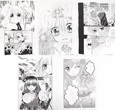 Ciao Original Illustration Board Set B4 5 Pieces Art Reproduced Collectible