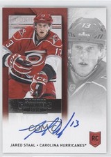 2013-14 Panini Playoff Contenders Rookie Ticket Jared Staal #190 Auto 4c6