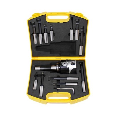 Heavy-Duty 3'' R8 Shank and Carbide Bar Milling Set   Precision Engineering Tool