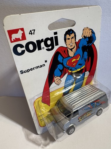 CORGI JUNIOR Superman 47 Chevrolet 1:64 confezione originale in blister mai aperta 1978 - Foto 3 di 4