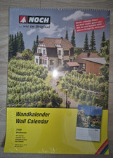 NOCH Wandkalender 71420: DIN A2 Hochformat 42 x 59,4 cm - Noch original verpackt