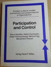 Participation and control: A comparative study about industrial plants in Israel