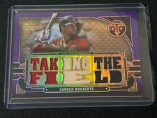 Xander Bogaerts 2022 Topps Triple Threads Relic Card, Limited 27 pcs