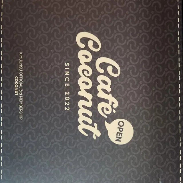 Junsu Fan Club Coconut 3rd Edition Kit, NEW