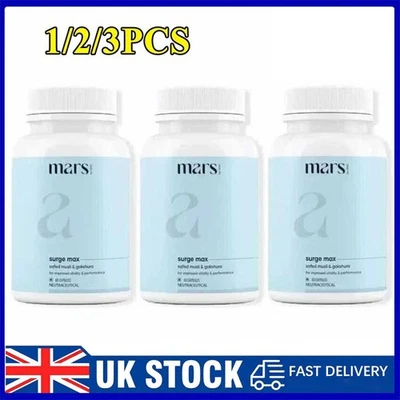 Mars by GHC Surge Max Contains Shilajit, Ashwagandha Gokshura Safed Musli 60Cap