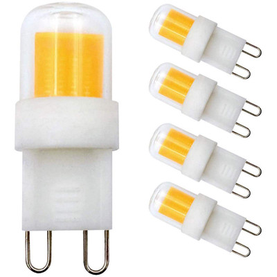 Zhenming G9 Led Light Bulbs Dimmable G9 Base 4W Equivalent 40W Halogen 300Lm