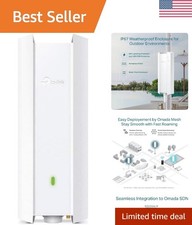 Omada AX1800 Long Range WiFi 6 Access Point - Seamless Outdoor Connectivity
