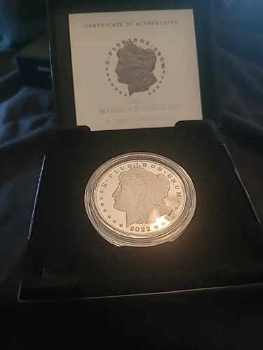 2023-S $1 Morgan Silver Proof Mint Direct .999 Fine Silver.  Mintage Of 400,000.