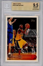 Kobe Bryant 1996-97 Topps Rookie Card #138 BGS 9.5 (No Subgrades). rookie card picture